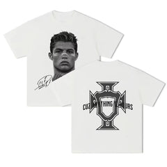 Football Superstar Graphic Cotton Tee — Unisex Short Sleeve — 0227-Cotton-JCS-137