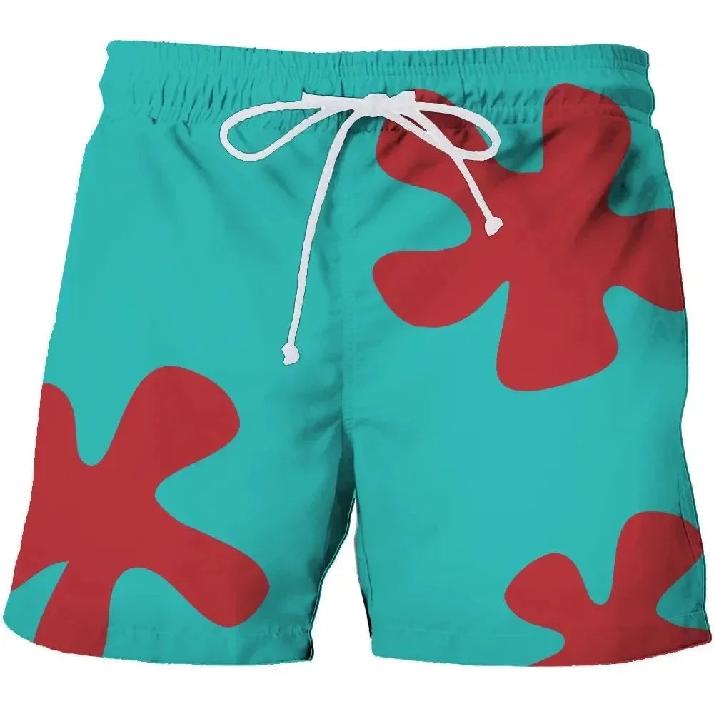 Quick-Dry Graphic Board Shorts — Mesh-Lined Swim Trunks — product image 4