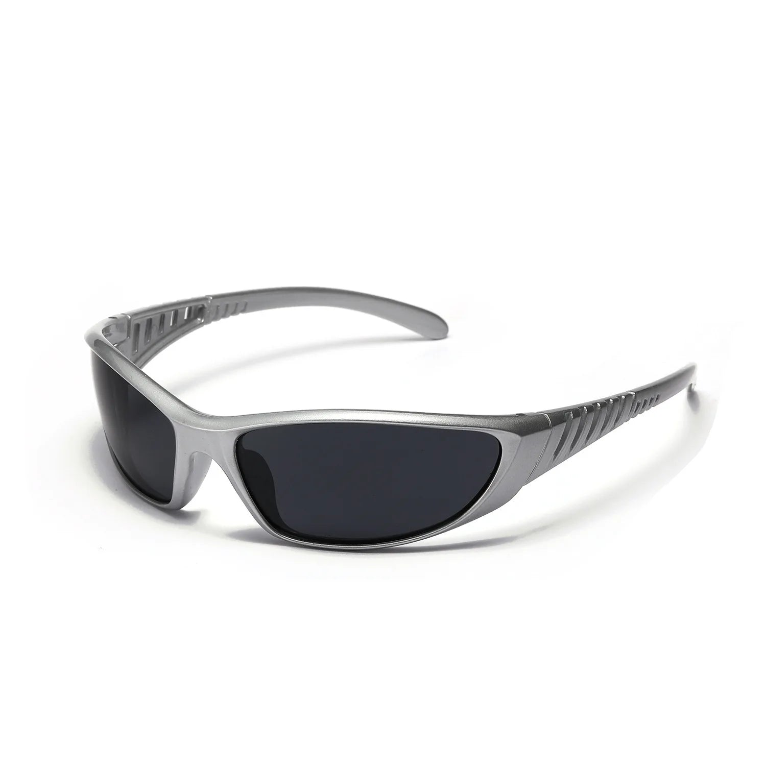 Y2K Cutout Sunglasses — Mirrored UV400 Futurist Shades