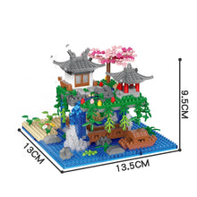 Peach Blossom Pond Micro Brick Set — LED Display Model — product image 7