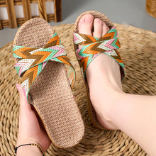 Linen House Slippers — Lightweight Breathable Home Shoes — product image 2