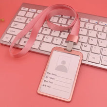 Aluminium ID Card Holder — Slim Badge Case with Lanyard — product image 7