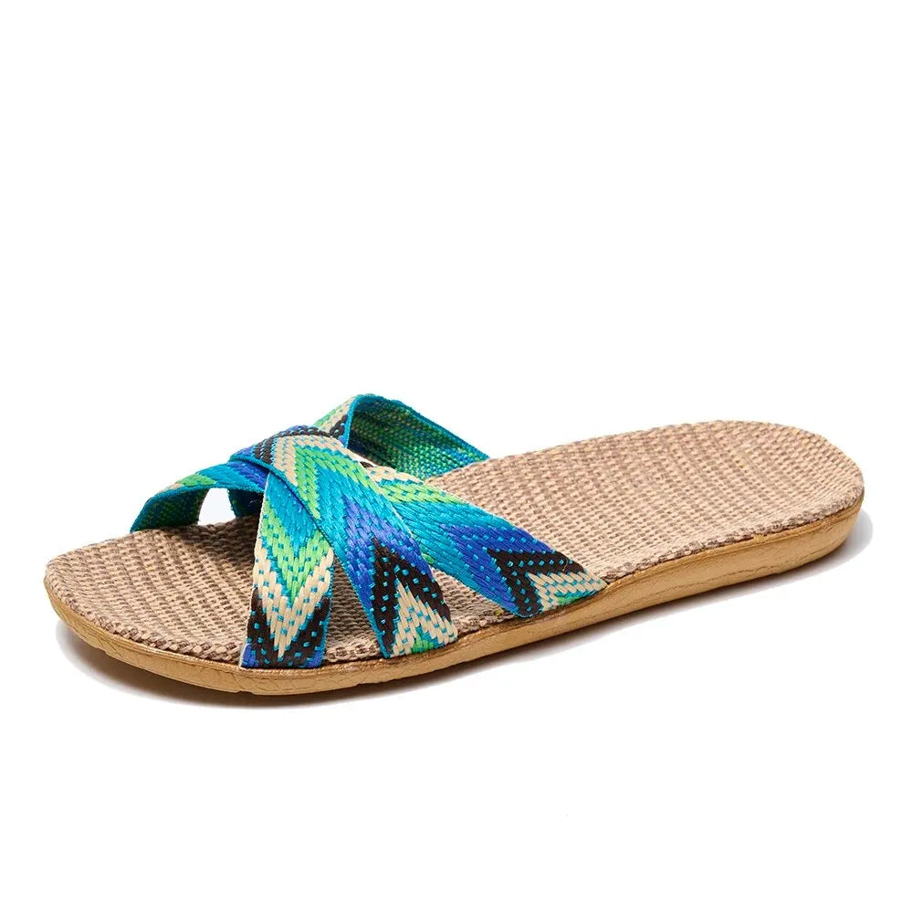 Linen House Slippers — Lightweight Breathable Home Shoes — product image 7