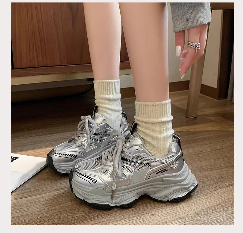Platform Sneakers for Women — Non-Slip Chunky Sole — product image 5