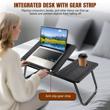 Folding Laptop Bed Tray — Lap Desk with Cup Slot — product image 4