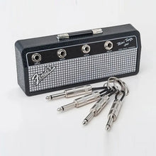 Amp-Style Wall Key Holder — 4 Hooks + Plug Keychains — product image 3