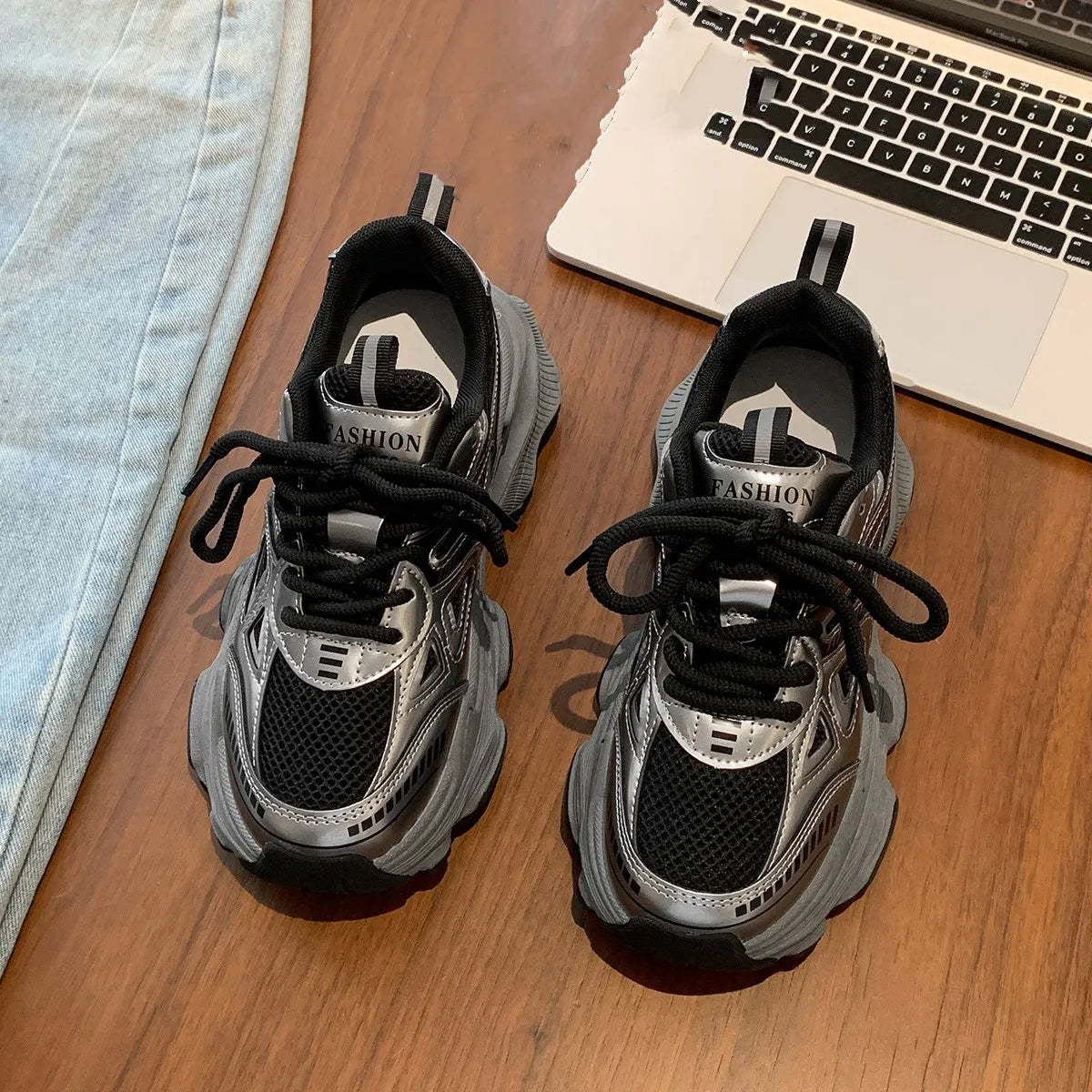 Platform Sneakers for Women — Non-Slip Chunky Sole — product image 6