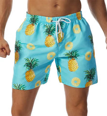 Quick-Dry Graphic Board Shorts — Mesh-Lined Swim Trunks — product image 2