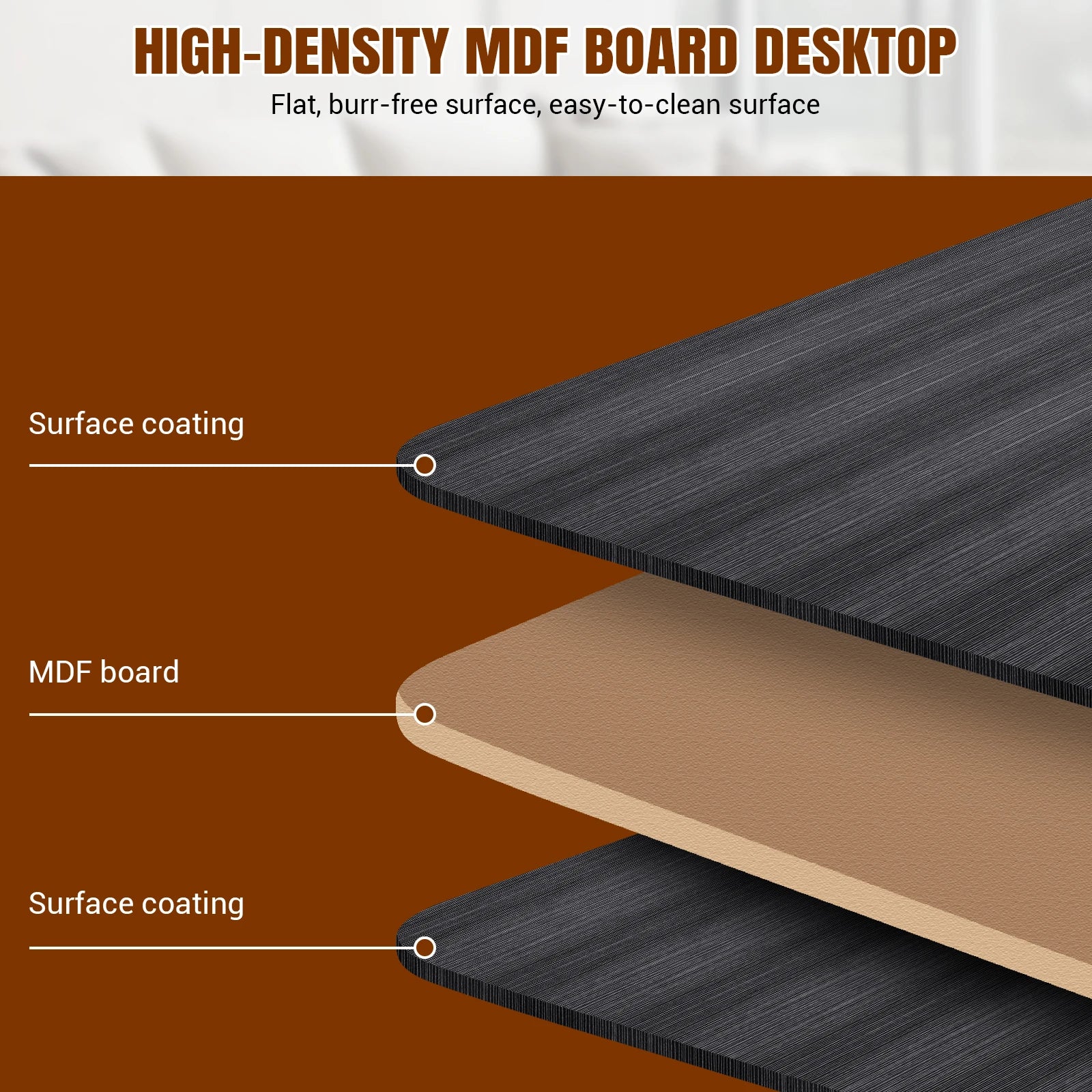 Folding Laptop Bed Tray — Lap Desk with Cup Slot — product image 5