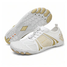 Copper Grounding Shoes — Barefoot Earthing Trainers on a pure white background