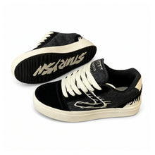 Low-Top Court Sneakers — Breathable PU Colour-Block on a pure white background