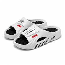 Massage Sole Slides — Textured EVA Comfort Sandals on a pure white background
