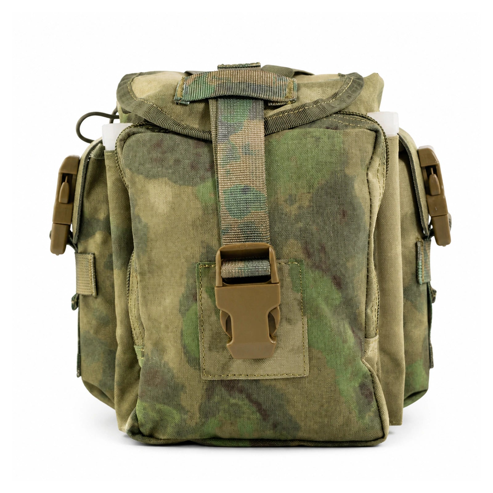 MOLLE Water Bottle Pouch — Tactical Nylon Belt Carrier on a pure white background